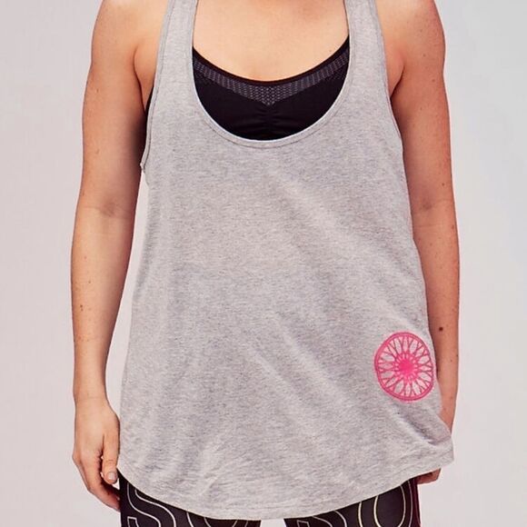 A.L.C. X Soulcycle Warrior Gray Racerback Tank S - Picture 2 of 13